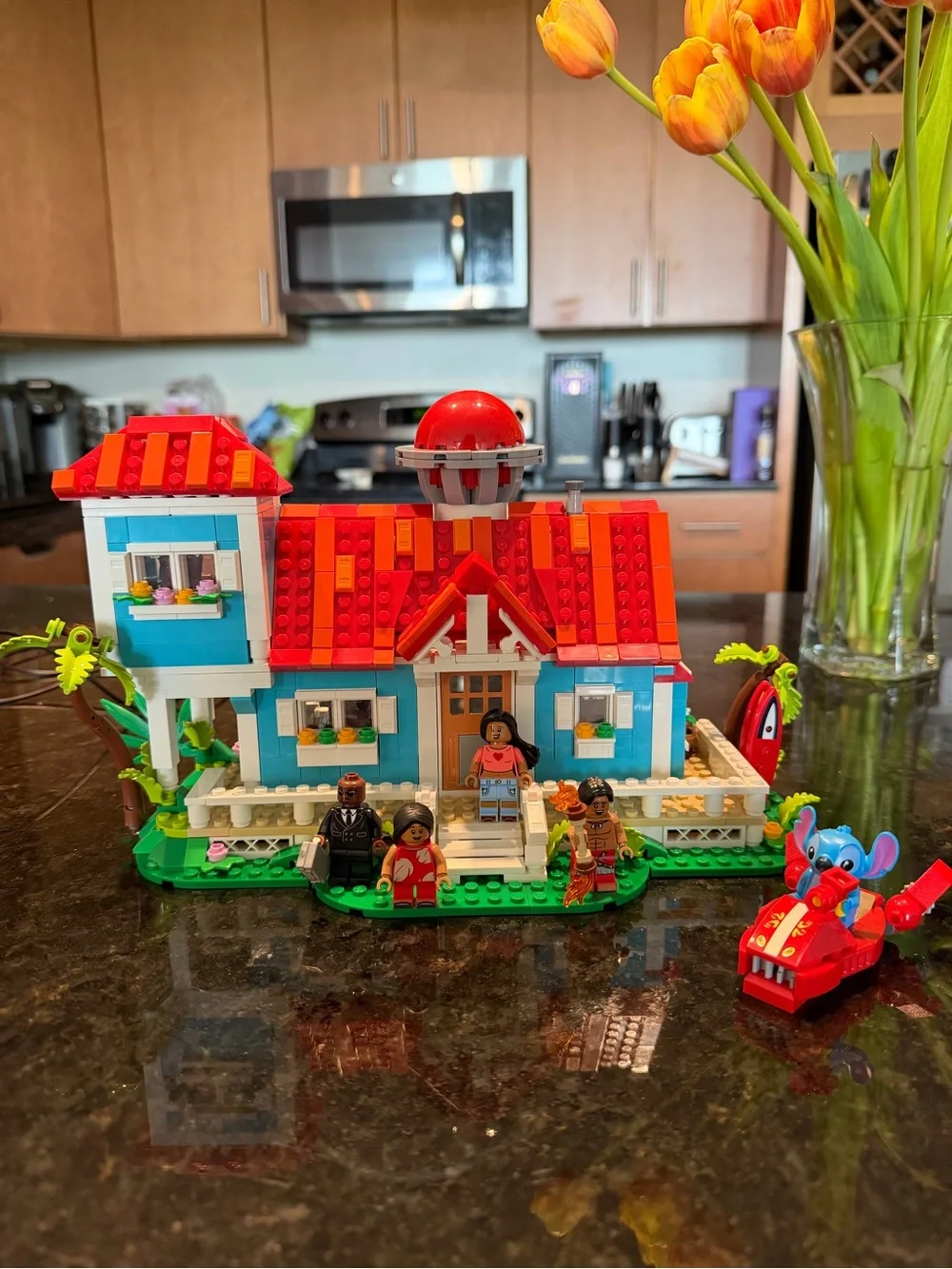 Lilo and Stitch Beach House Lego Set - Picture 2 of 5